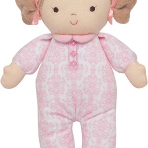 Plush Toy with Rattle (Floral Brocade)